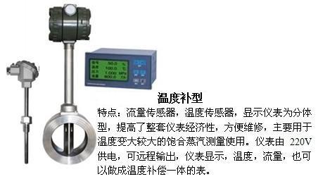 dn150渦街流量計溫度補(bǔ)償型產(chǎn)品特點(diǎn)圖