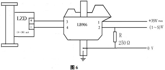 轉(zhuǎn)子流量計(jì)本安防爆型接線圖