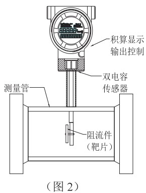 液氮靶式流量計結構圖